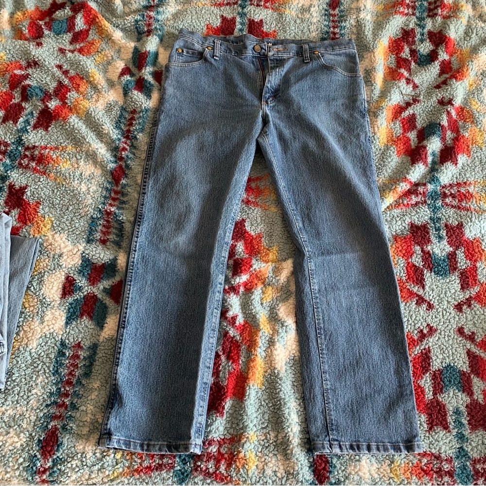 Wrangler 47 Blue Jeans 36x30